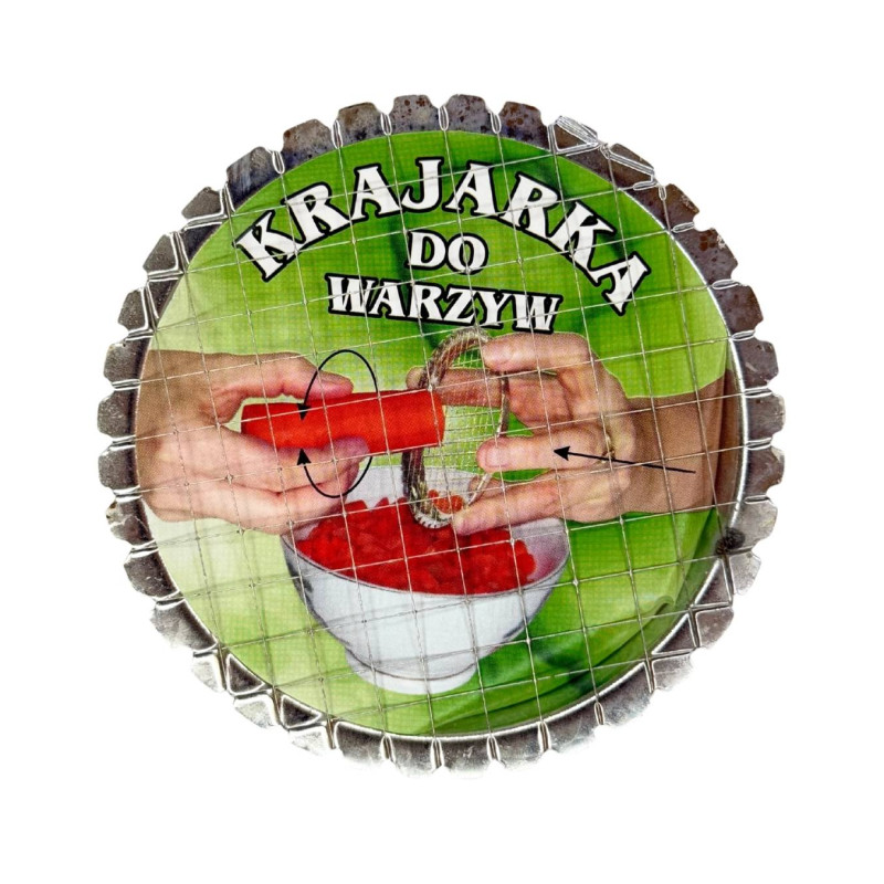 Metalinis sietelis daržovėms pjaustyti