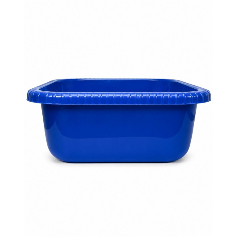 Plastikinis kvadratinis dubuo, 14 l, 38 × 38 cm