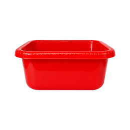 Plastikinis kvadratinis dubuo, 14 l, 38 × 38 cm