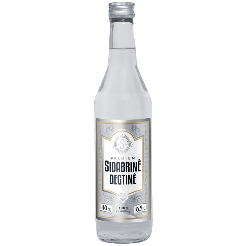 Degtinė Sidabrinė (40%), 500 ml