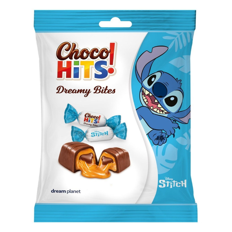 Šokoladiniai saldainiai Choco Hits! Dreamy Bites, 120 g