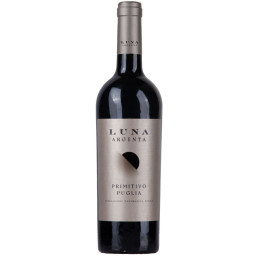Vynas LUNA ARGENTA PRIMITIVO PUGLIA sausas raudonasis (13,5%), 750 ml