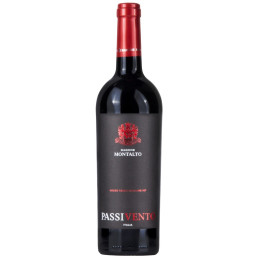 Raudonas vynas Barone Montalto Passivento Rosso (14%), 750 ml