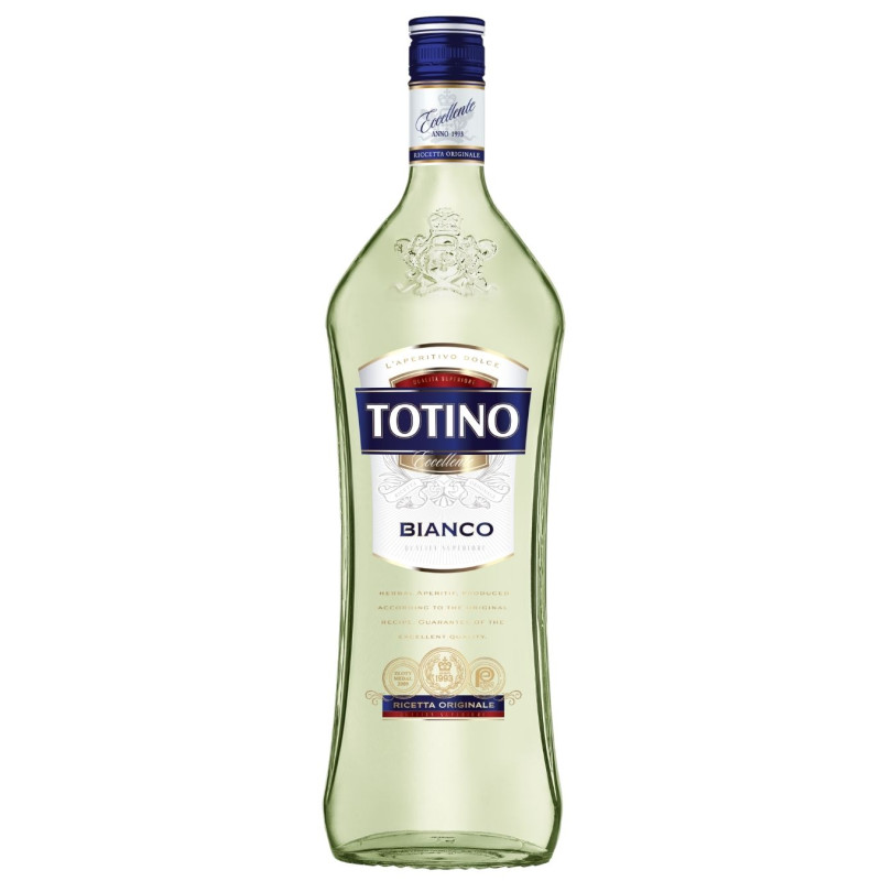 Vermutas Totino Bianco baltas, pusiau saldus (14,5%), 1 l