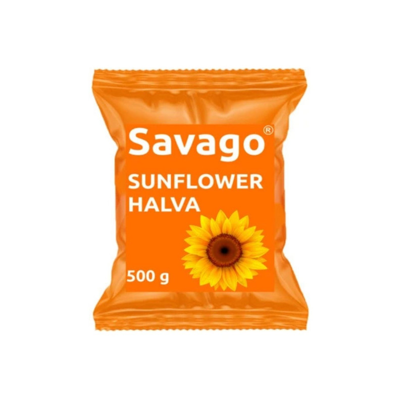 Saulėgrąžų chalva Savago, 500 g