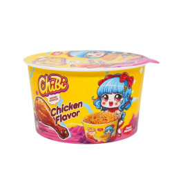 Greitai paruošiami makaronai Chibi vištienos skonio, 85 g