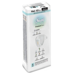 Sauskelnės Sleepy Premium Plus 4 dydis 7-16 kg, 42 vnt