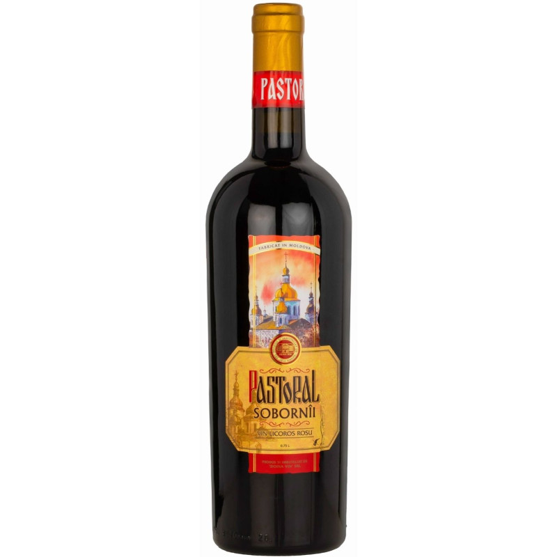 Vynas Pastoral Soborny raudonas saldus (15%), 750 ml