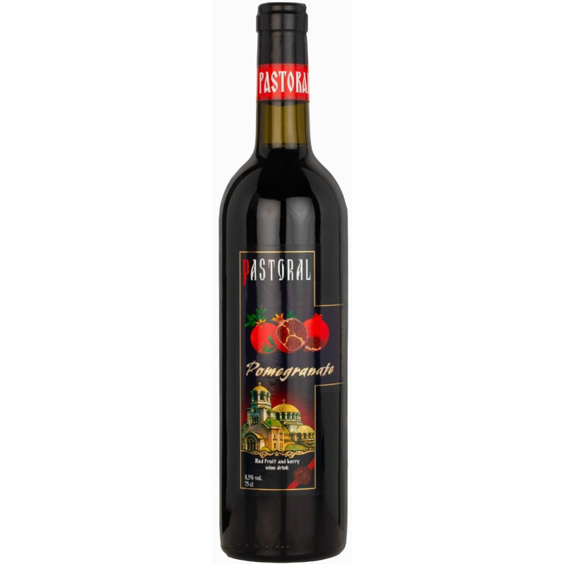 Vaisių ir uogų vyno gėrimas Pastoral Pomegranate (8.5%), 750 ml