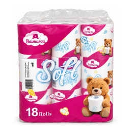 Tualetinis popierius Baimurou Soft, 18 vnt