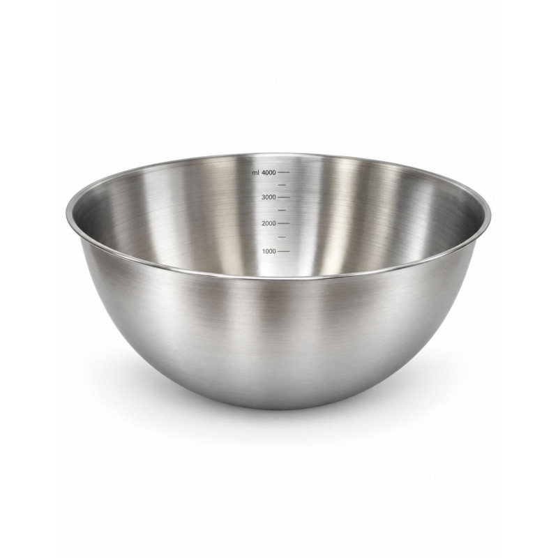 Nerūdijančio plieno dubuo apvalus 28 cm