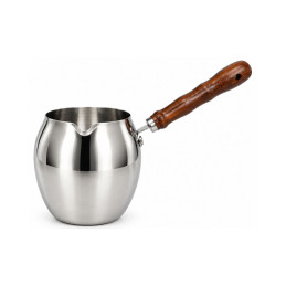 Metalinis prikaistuvas su medine rankena 700 ml