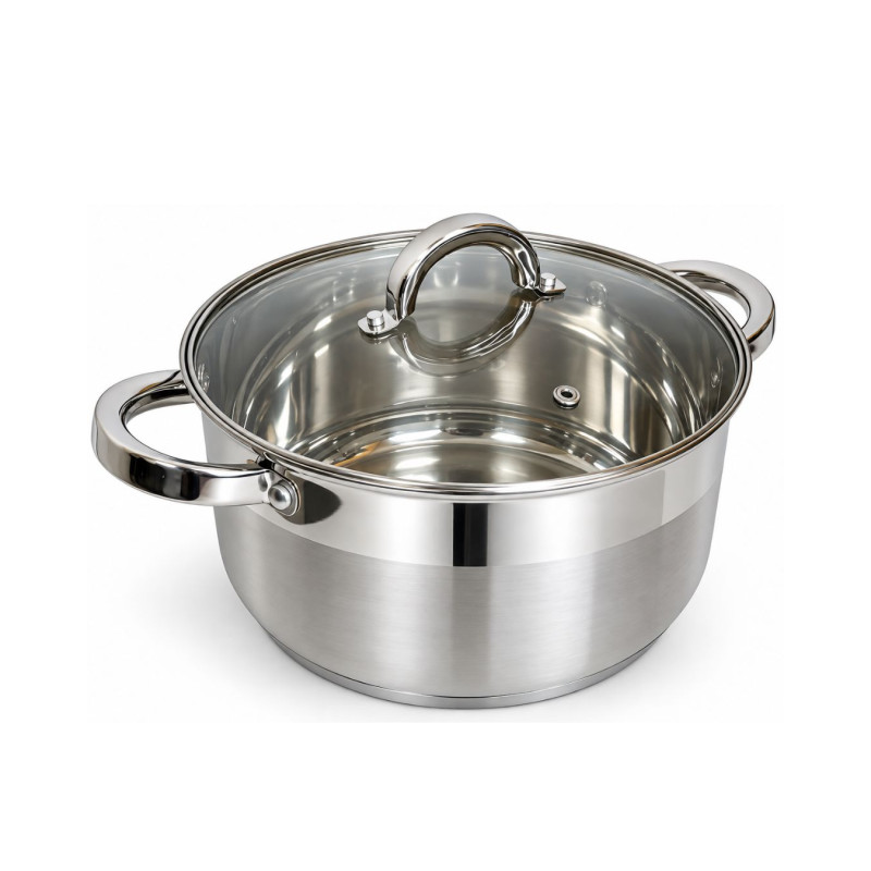 Nerūdijančio plieno puodas Kaisa Villa KV-2249 su dangčiu, 11,8 l