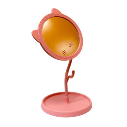 Plastikinis veidrodėlis pastatomas