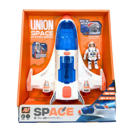 Žaislinė kosminė raketa su astronautu H102