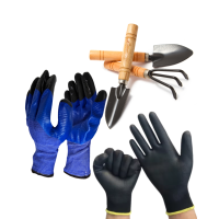 Darbo pirštinės, įrankiai